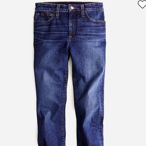 JCREW curvy toothpick Jean
